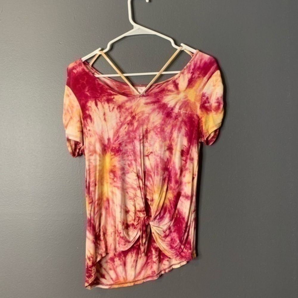 No Boundaries | tye dye short sleeve
